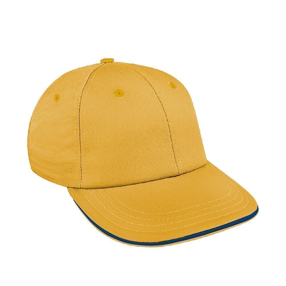 Athletic Gold-Navy Brushed Self Strap Lowstyle