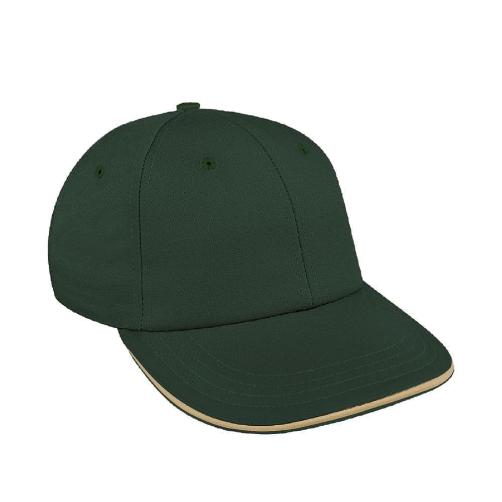 Hunter Green-Khaki Brushed Leather Lowstyle