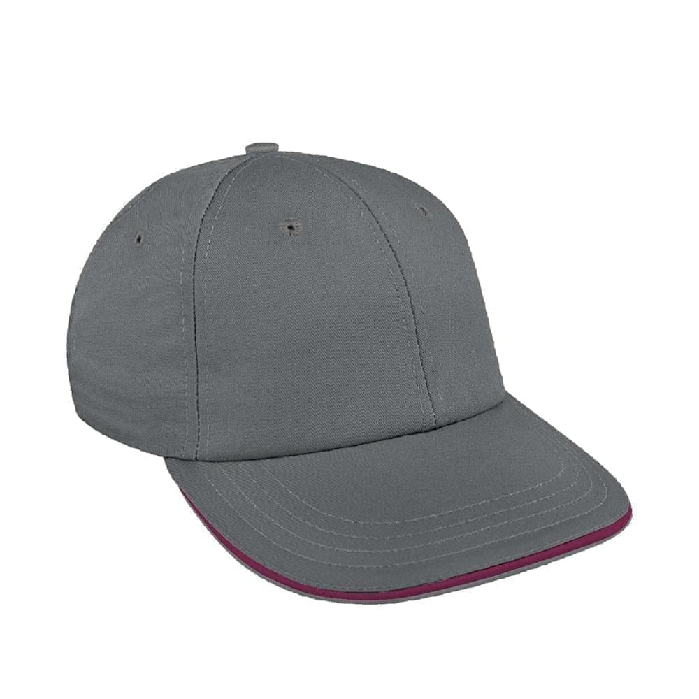 Light Gray-Burgundy Pro Knit Slide Buckle Lowstyle
