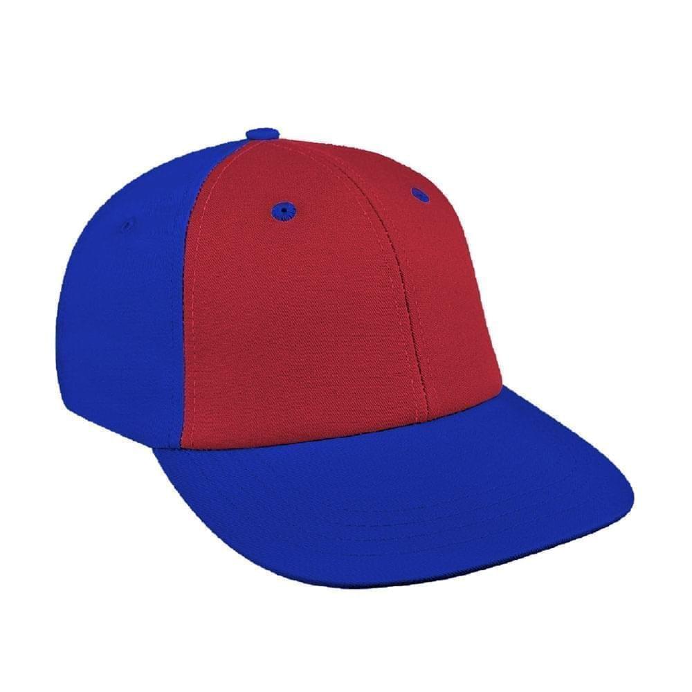 Red-Royal Blue Canvas Slide Buckle Lowstyle