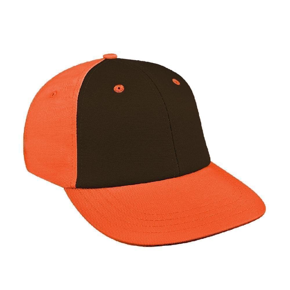 Black-Orange Canvas Slide Buckle Lowstyle