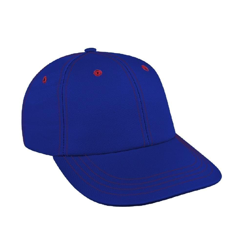 Royal Blue-Red Canvas Velcro Lowstyle