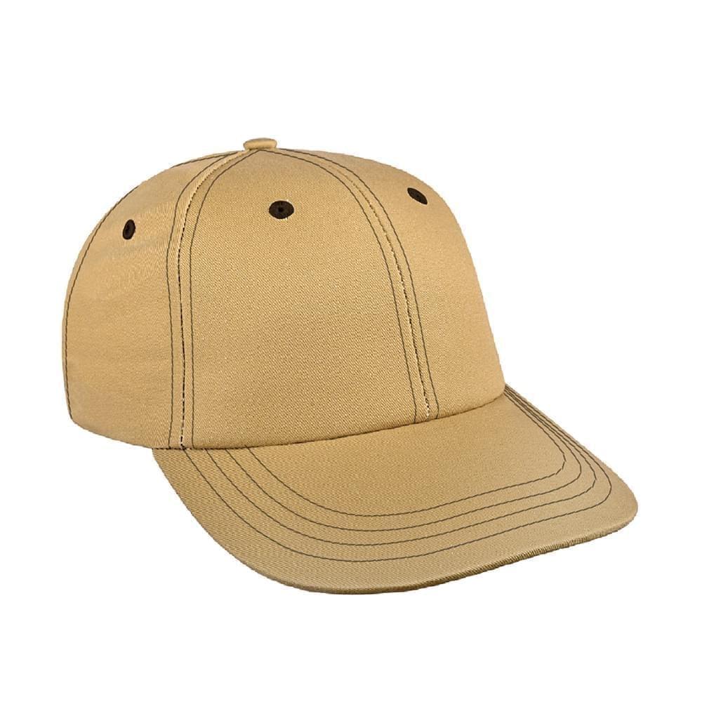 Khaki-Black Canvas Snapback Lowstyle