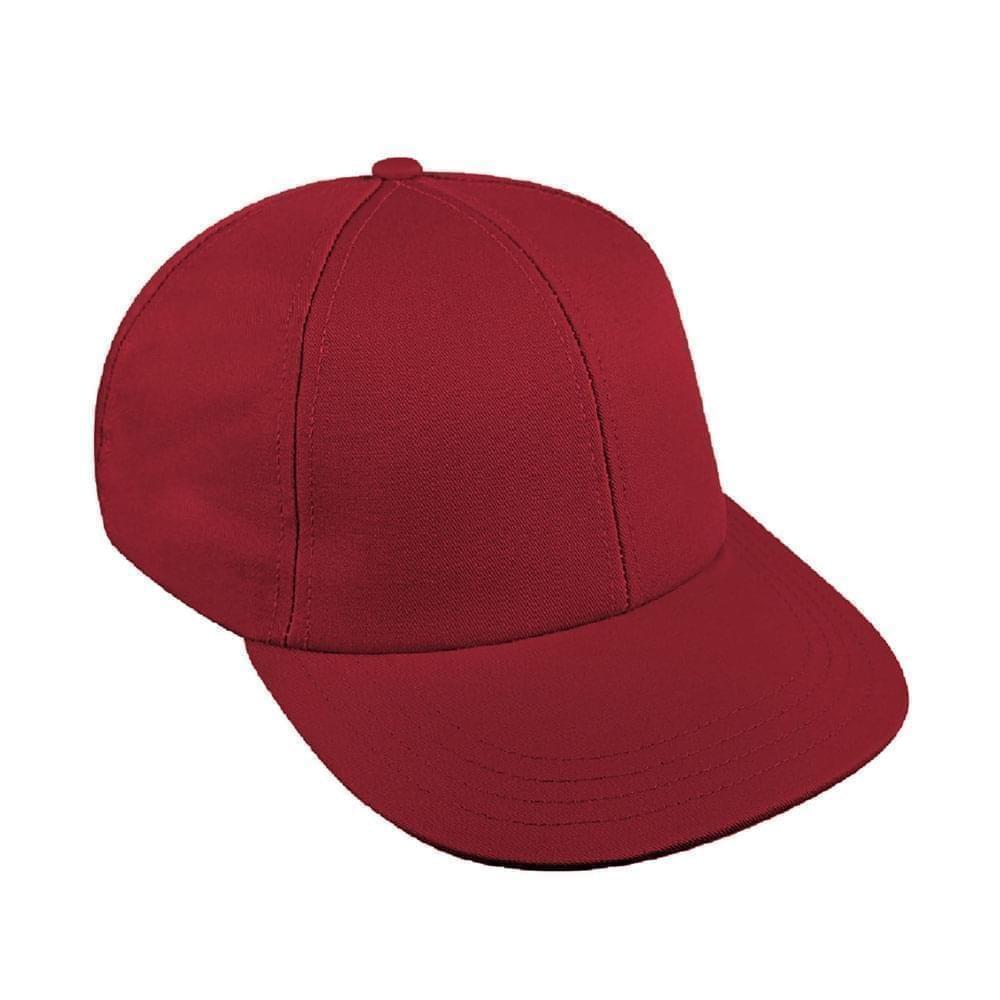 Red Canvas Velcro Lowstyle