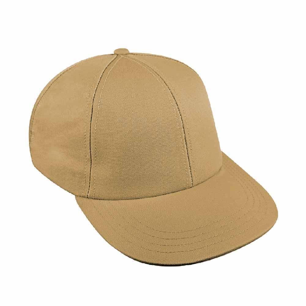 Khaki Twill Leather Lowstyle