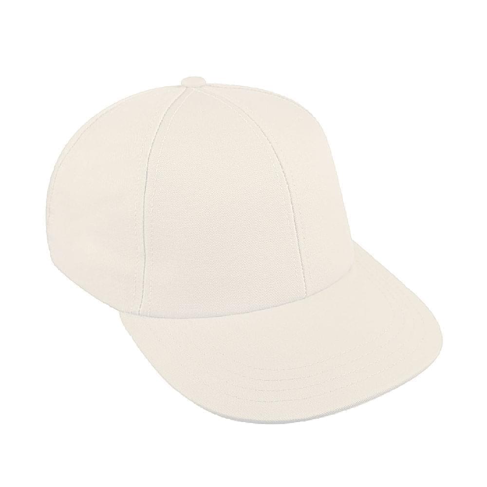 White Canvas Snapback Lowstyle