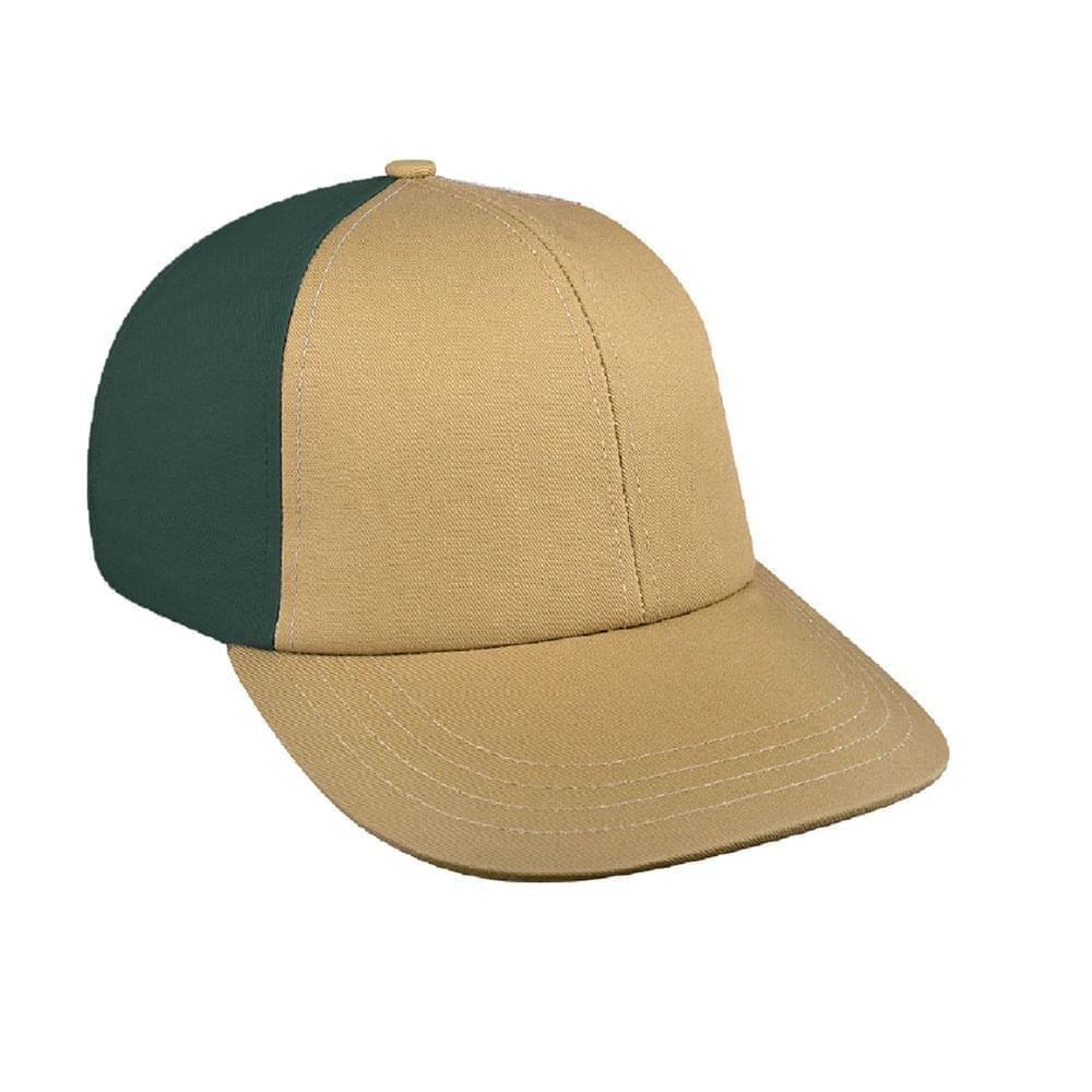 Khaki-Hunter Green Canvas Velcro Lowstyle