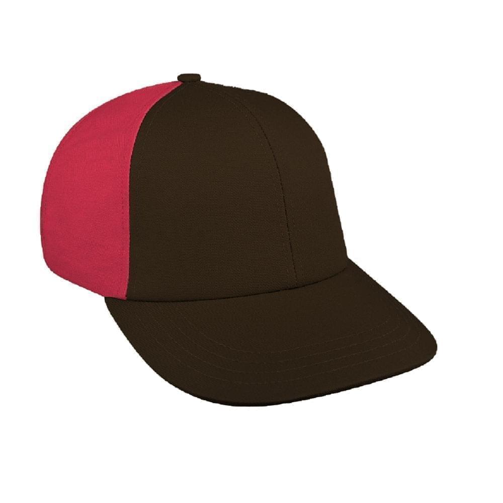 Black-Red Canvas Snapback Lowstyle
