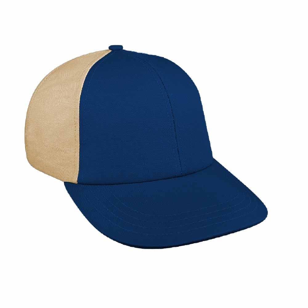 Navy-Khaki Canvas Velcro Lowstyle