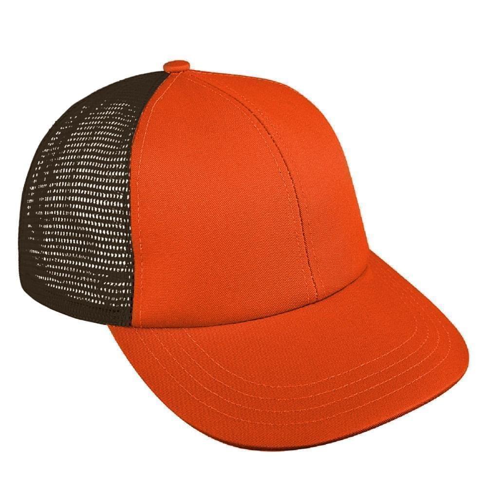 Orange-Black Meshback Slide Buckle Lowstyle