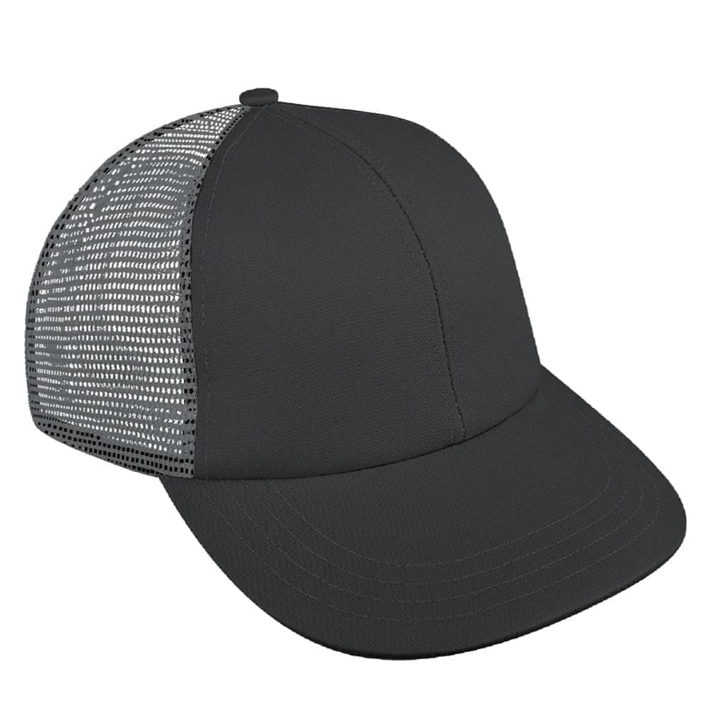 Dark Gray-Light Gray Meshback Snapback Lowstyle