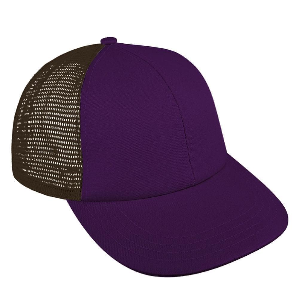 Purple-Black Meshback Slide Buckle Lowstyle