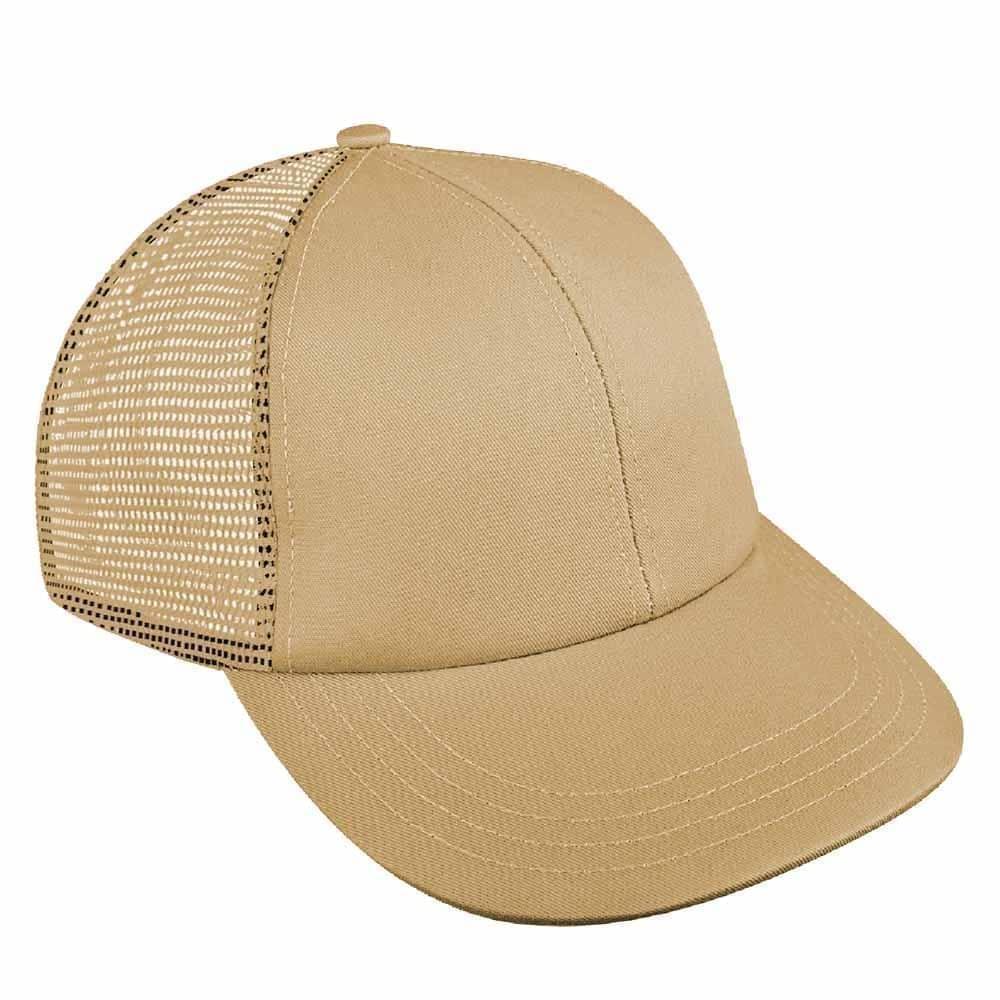Khaki Meshback Slide Buckle Lowstyle