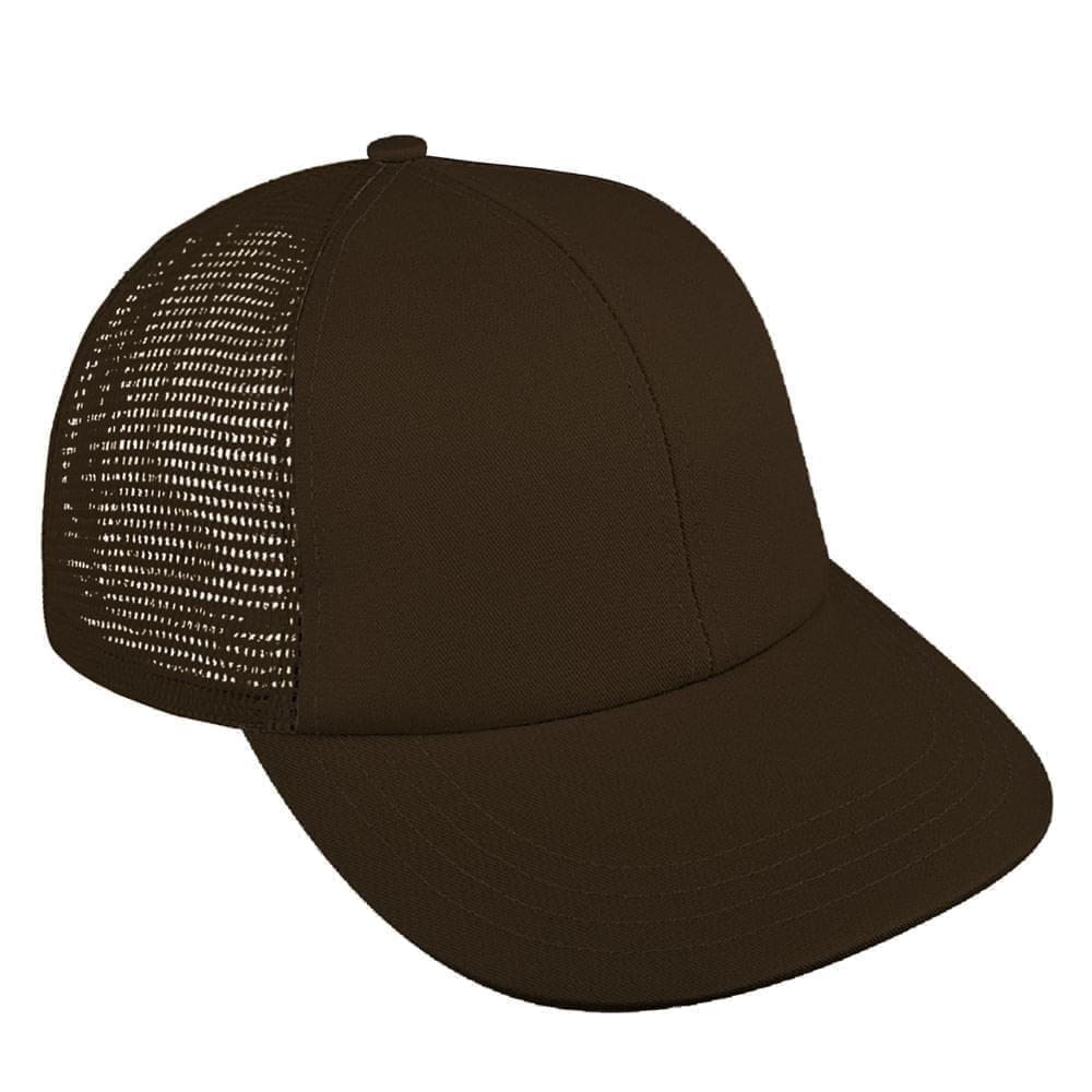 Black Meshback Snapback Lowstyle