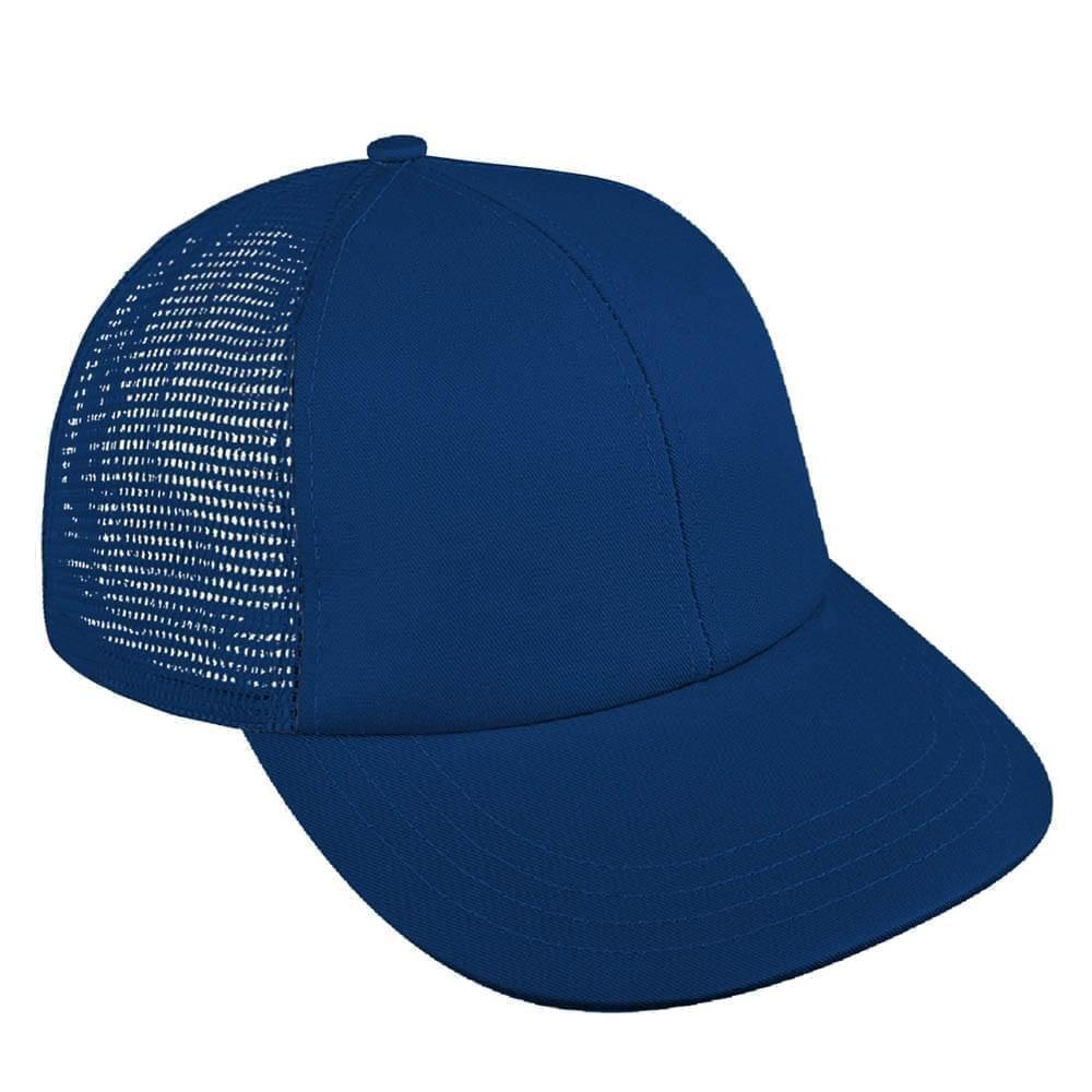 Navy Meshback Velcro Lowstyle