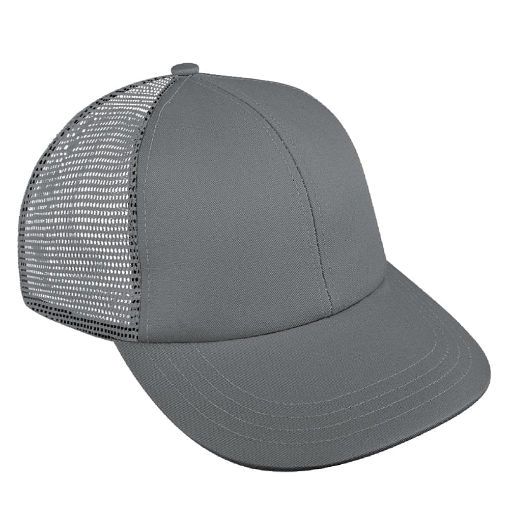 Light Gray Meshback Velcro Lowstyle