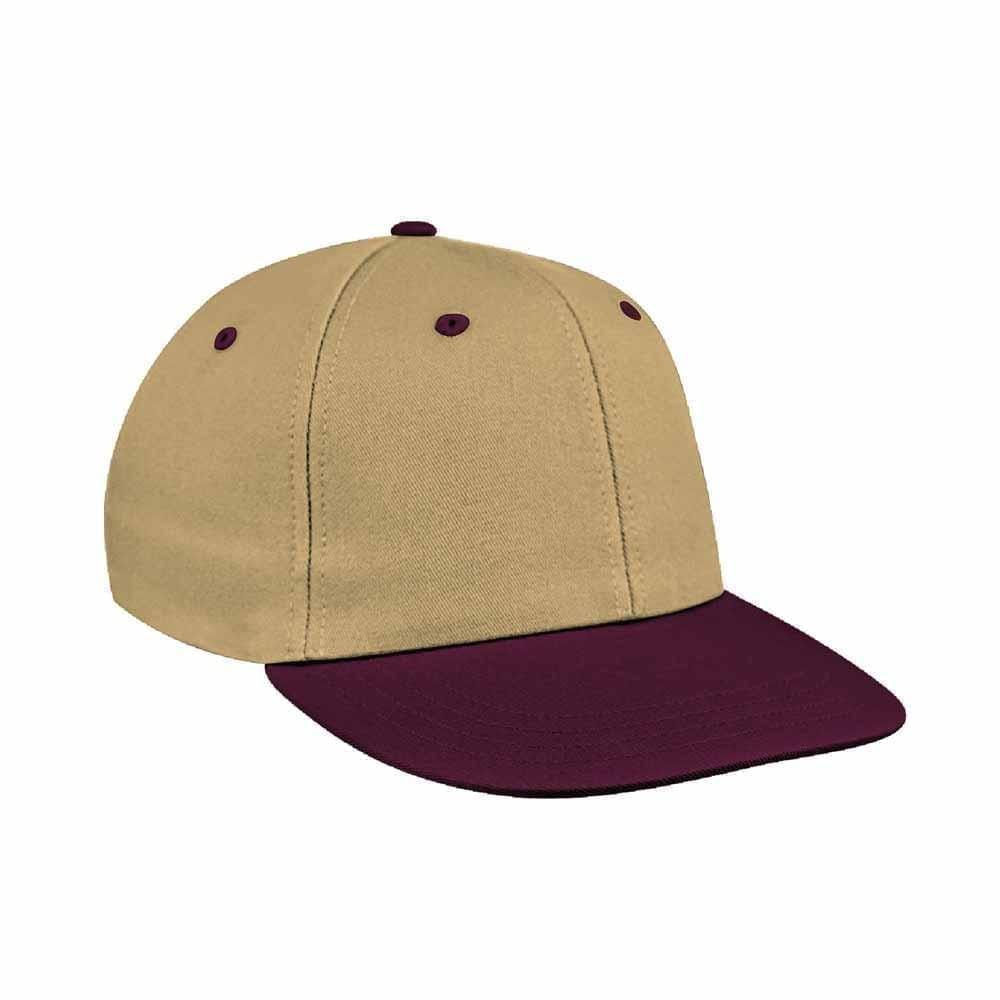 Khaki-Burgundy Canvas Self Strap Prostyle