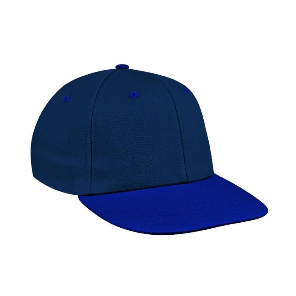 Navy-Royal Blue Canvas Leather Prostyle