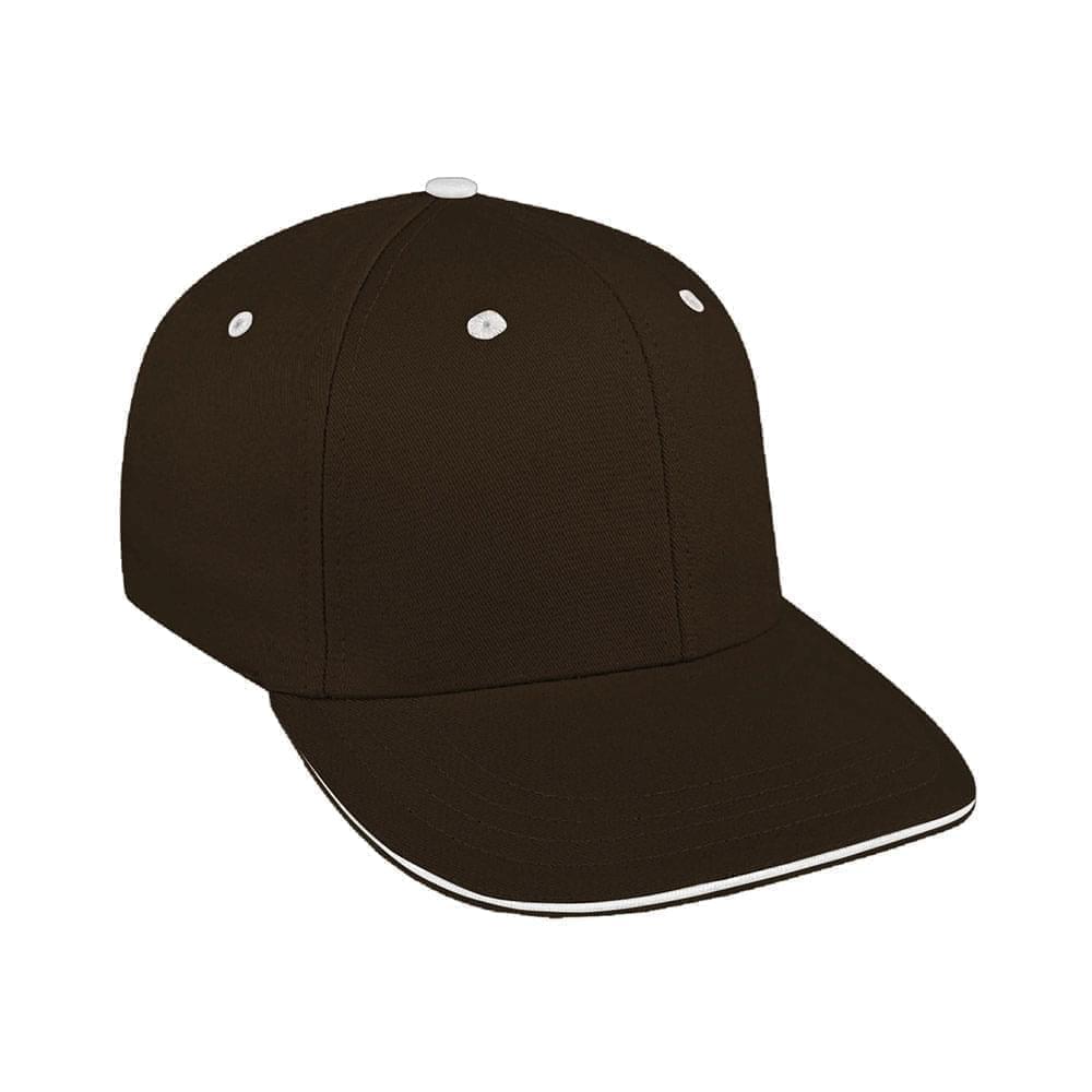 Black-White Canvas Snapback Prostyle