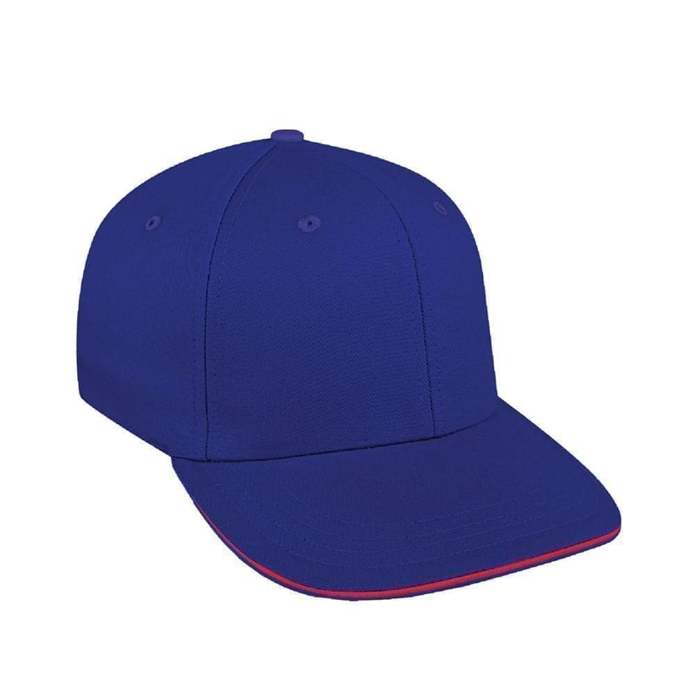 Royal Blue-Red Wool Leather Prostyle