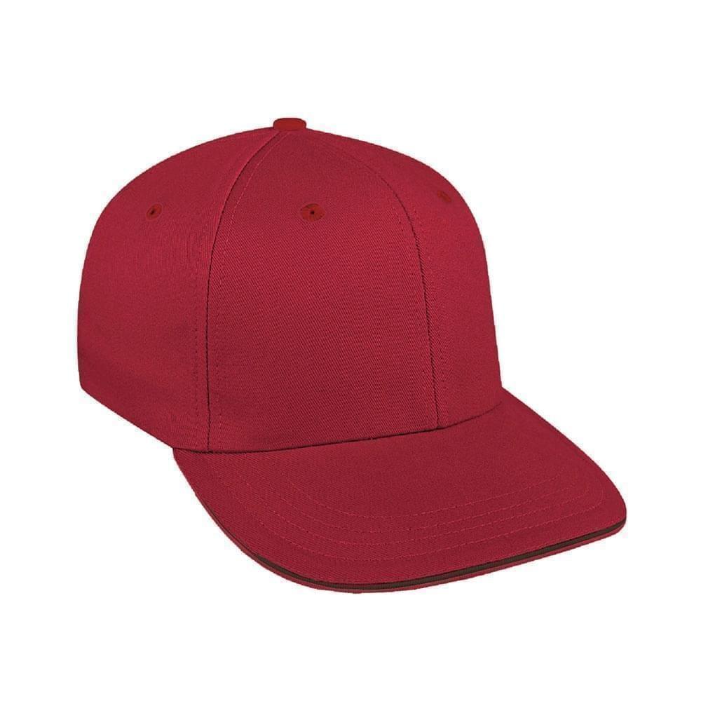 Red-Black Canvas Velcro Prostyle