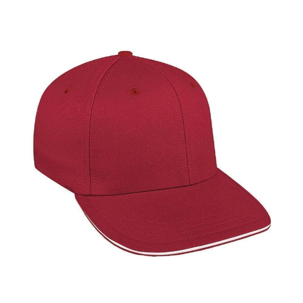 Red-White Canvas Velcro Prostyle