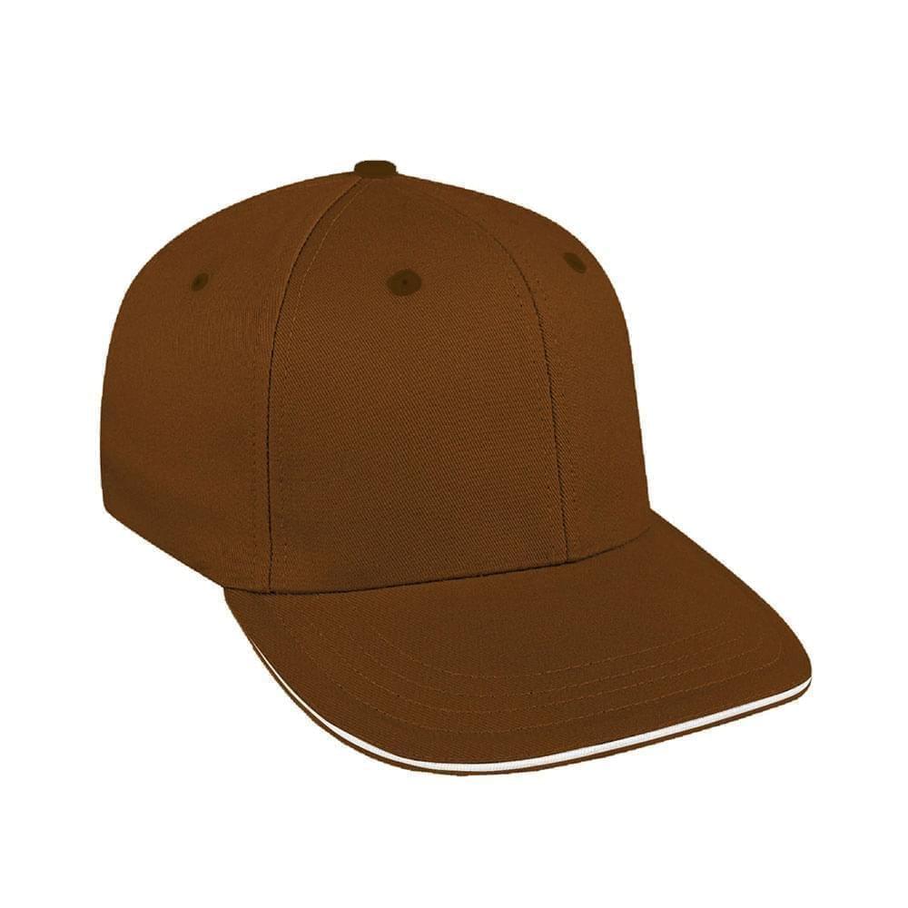 Brown-White Denim Leather Prostyle