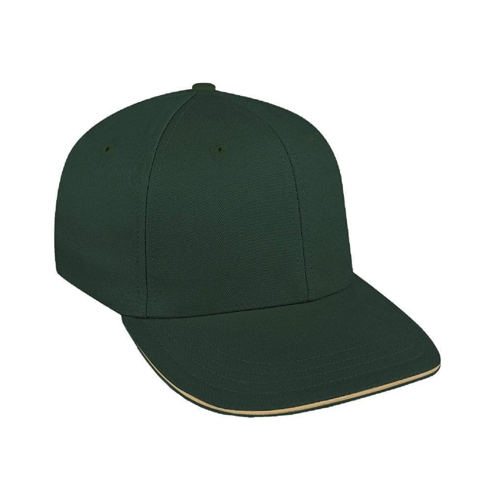 Hunter Green-Khaki Denim Leather Prostyle