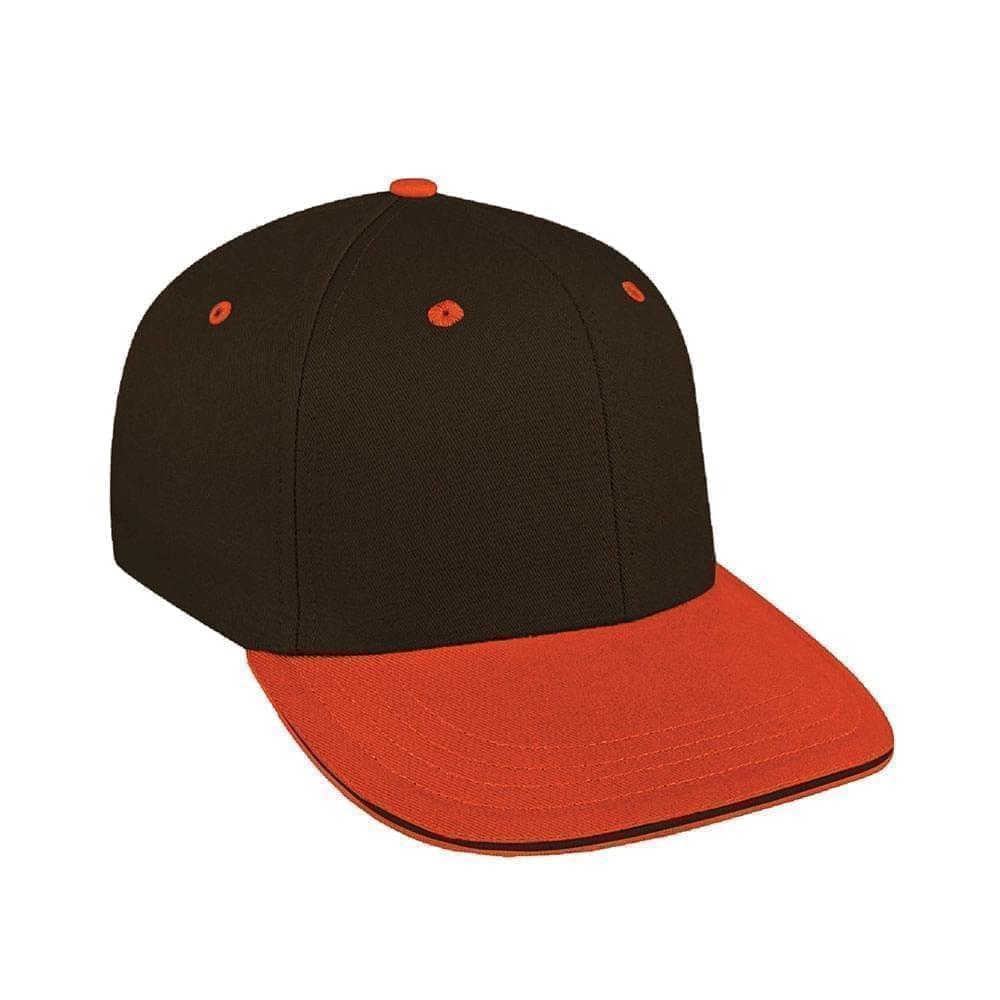 Black-Orange Canvas Velcro Prostyle