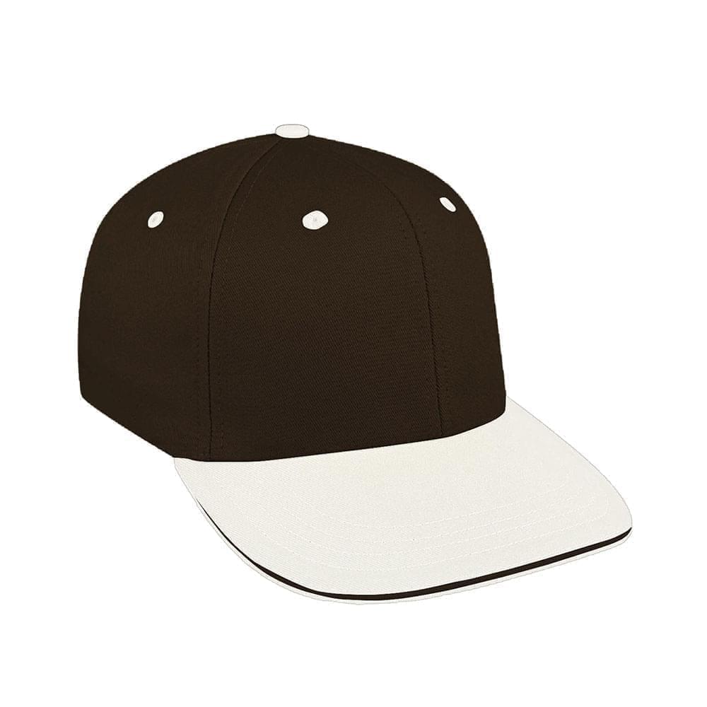 Black-White Canvas Snapback Prostyle