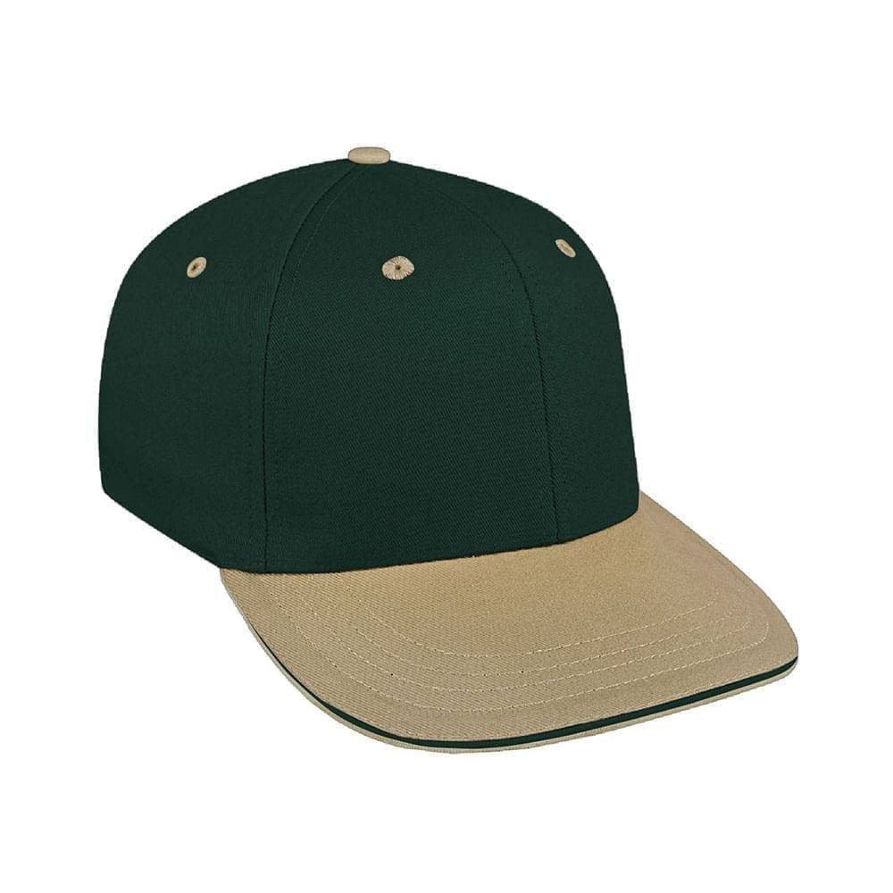 Hunter Green-Khaki Canvas Velcro Prostyle