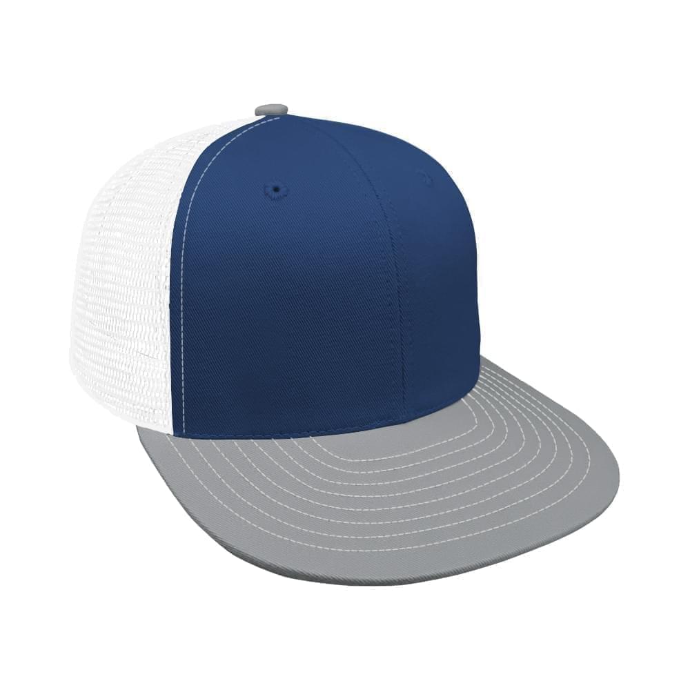Tricolor Twill/Mesh Back Snapback Prostyle