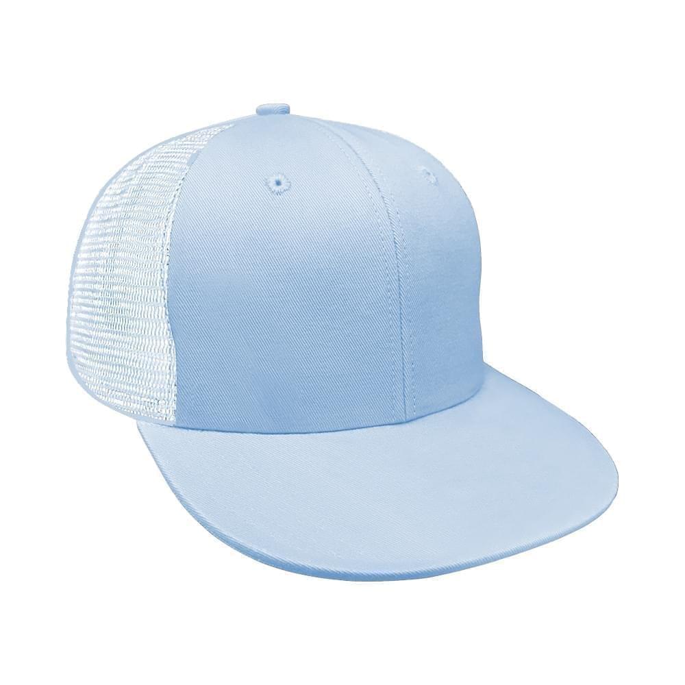 Light Blue-Light Blue Eyelets Mesh Back Velcro Prostyle