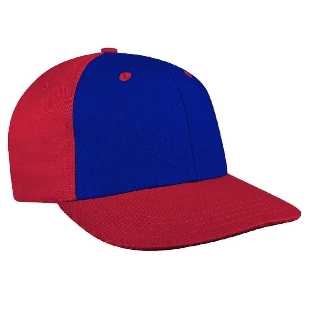 Royal Blue-Red Canvas Snapback Prostyle