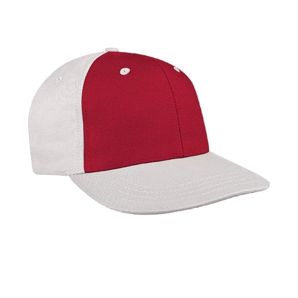 Red-White Canvas Snapback Prostyle