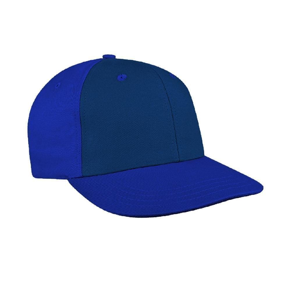 Navy-Royal Blue Canvas Snapback Prostyle