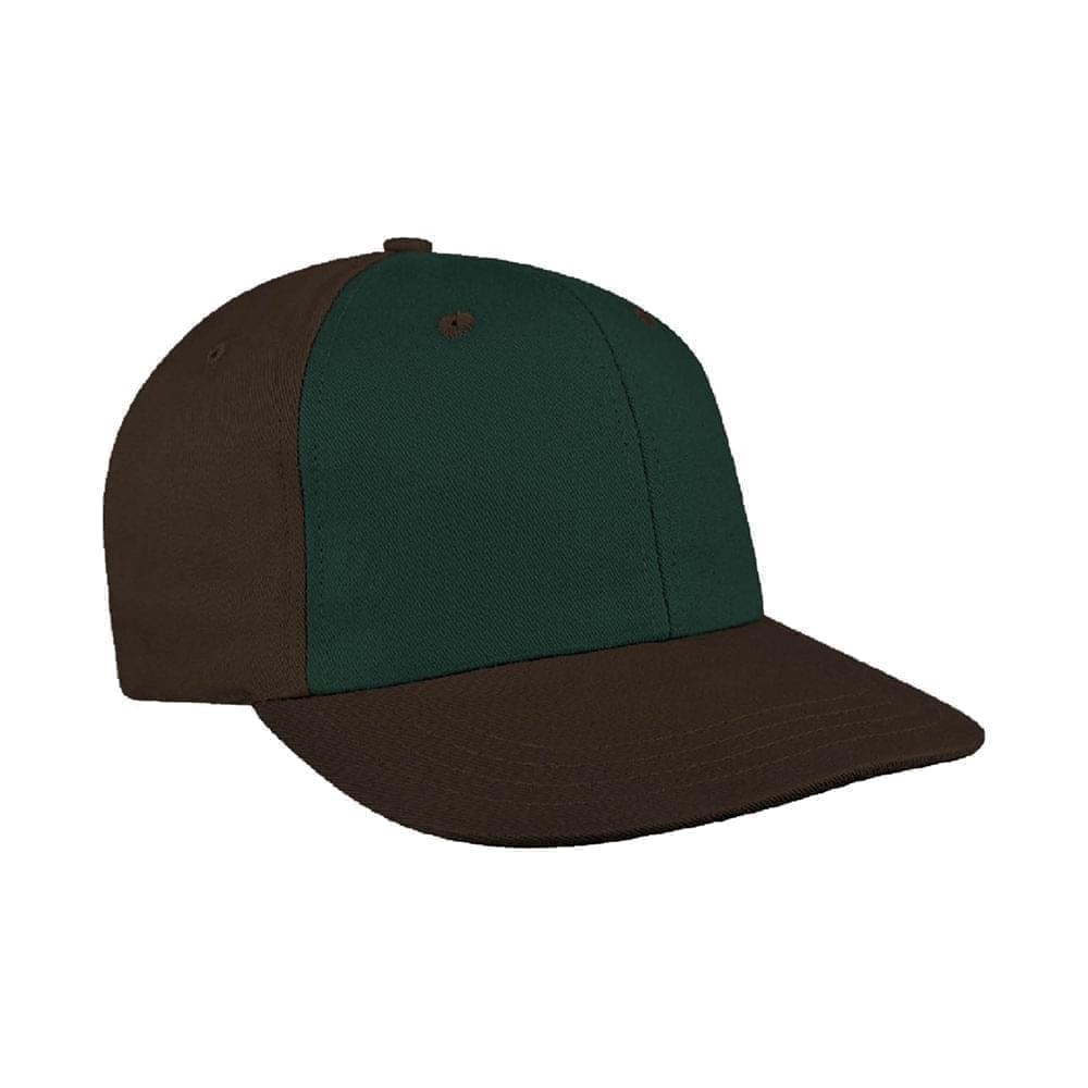 Hunter Green-Black Canvas Snapback Prostyle