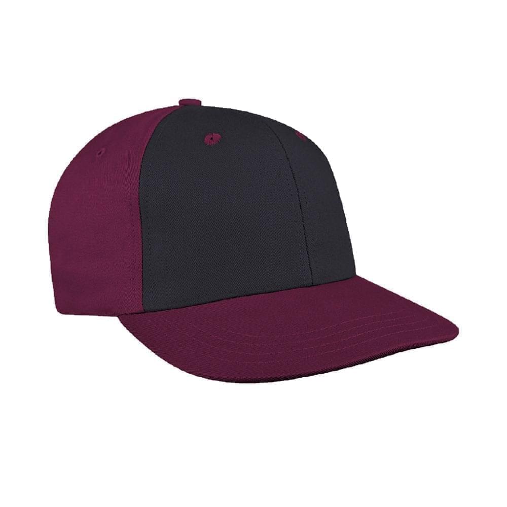 Dark Gray-Burgundy Ripstop Velcro Prostyle