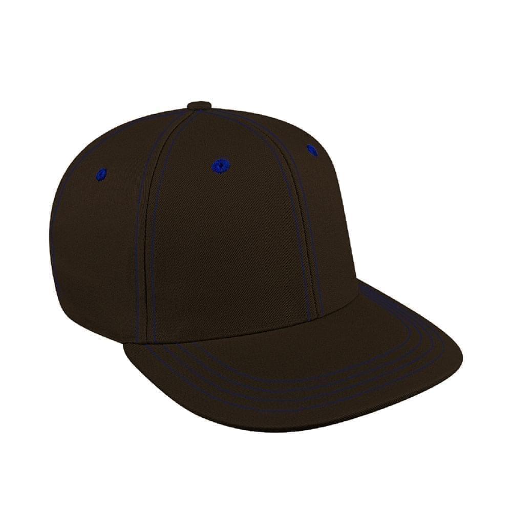 Black-Royal Blue Canvas Leather Prostyle