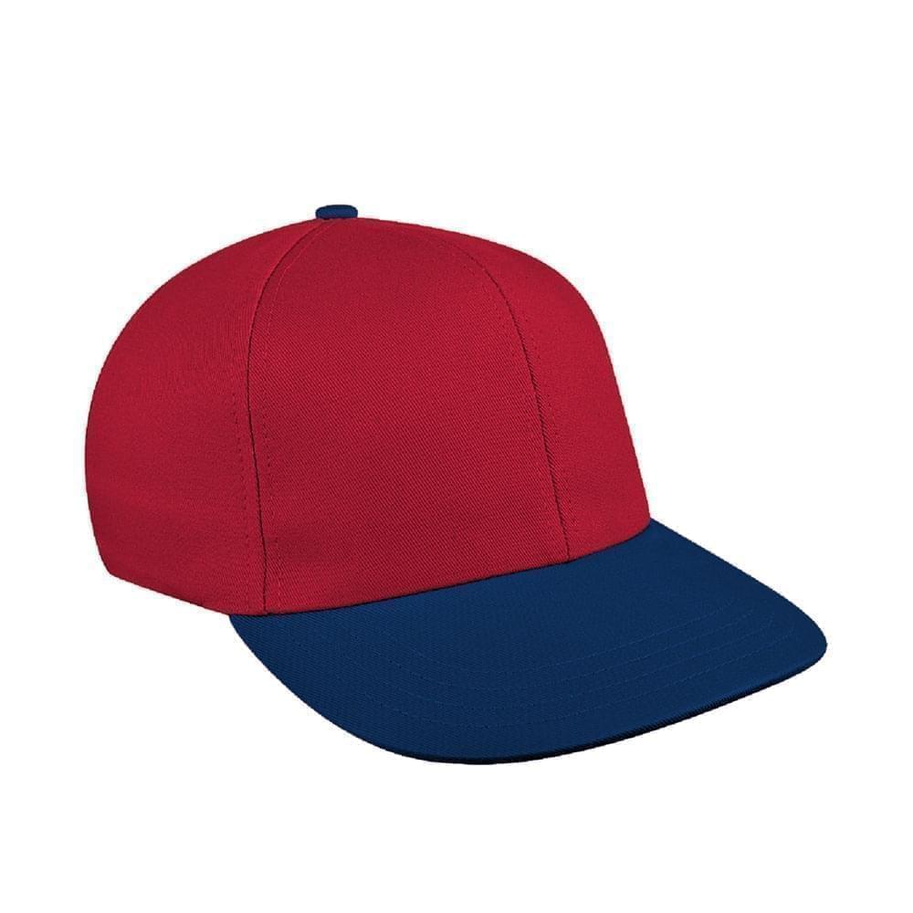 Red-Navy Canvas Velcro Prostyle