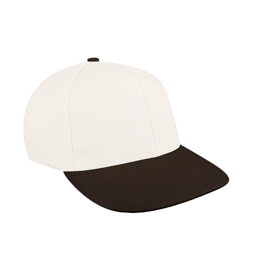 White-Black Canvas Leather Prostyle