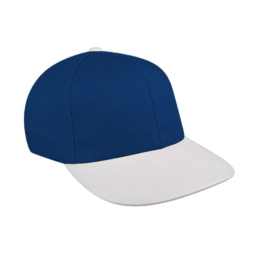Navy-White Canvas Slide Buckle Prostyle