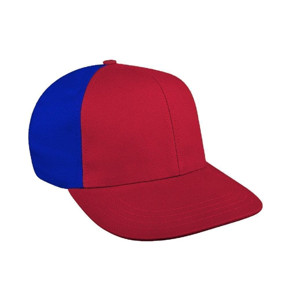 Red-Royal Blue Canvas Self Strap Prostyle