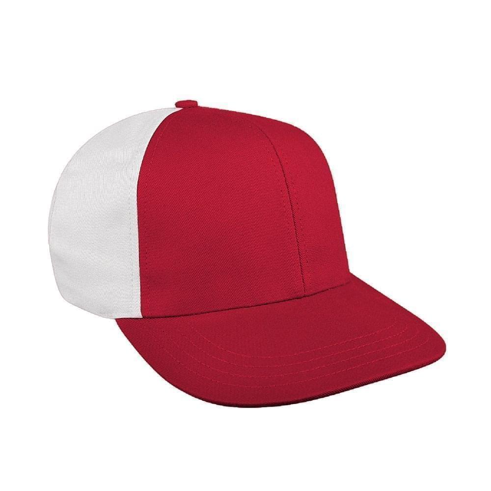 Red-White Canvas Velcro Prostyle