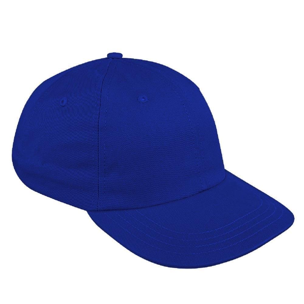 Royal Blue Canvas Slide Buckle Dad Cap