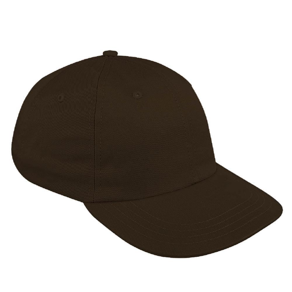 Black Wool Velcro Dad Cap