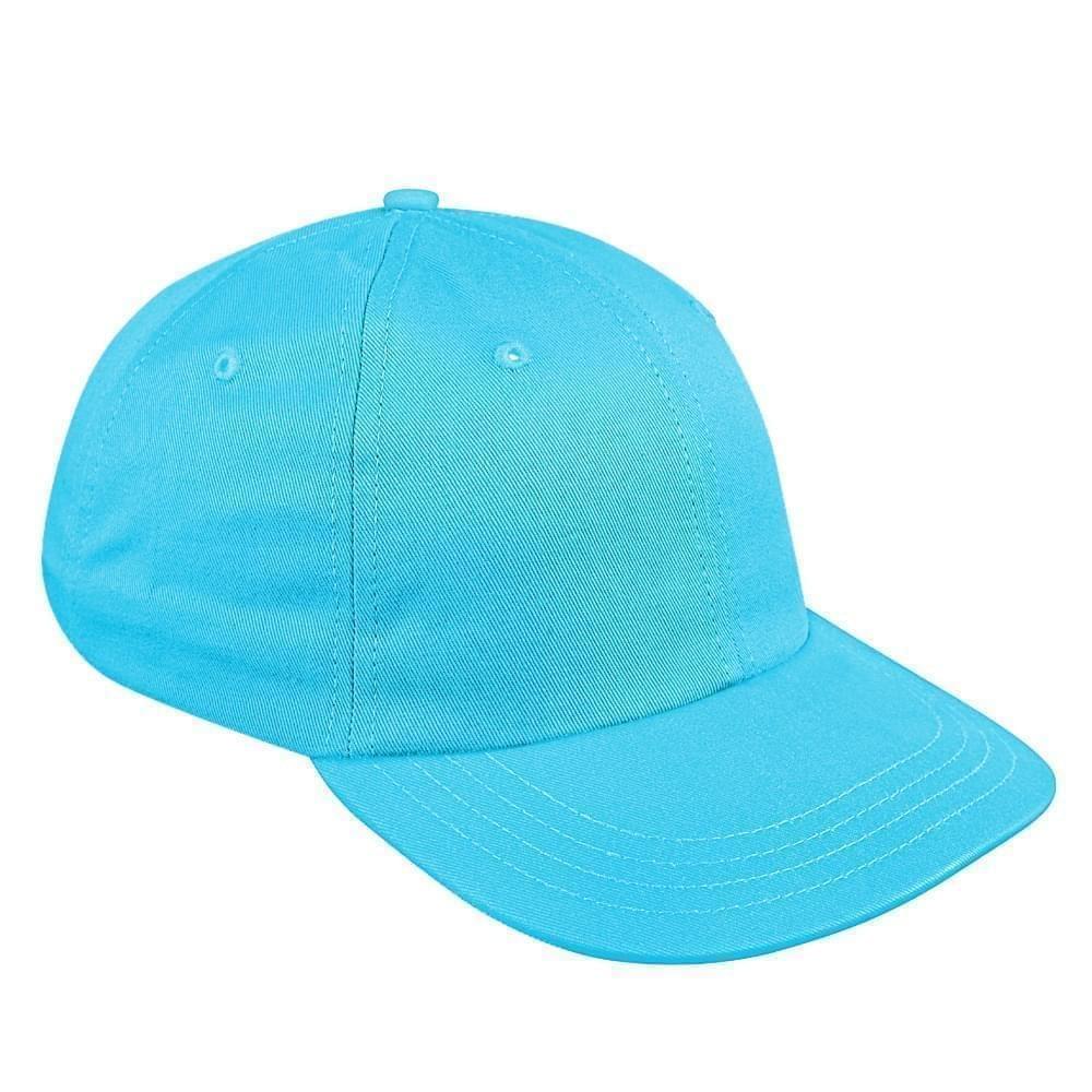 Solid Eyelets Twill Velcro Dad Cap