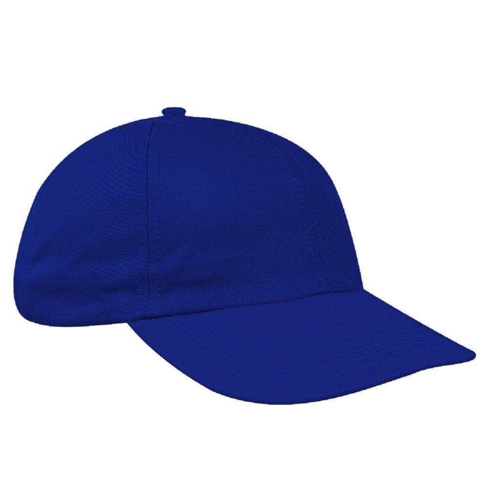 Royal Blue Denim Velcro Dad Cap