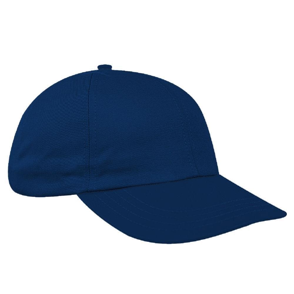 Navy Canvas Slide Buckle Dad Cap