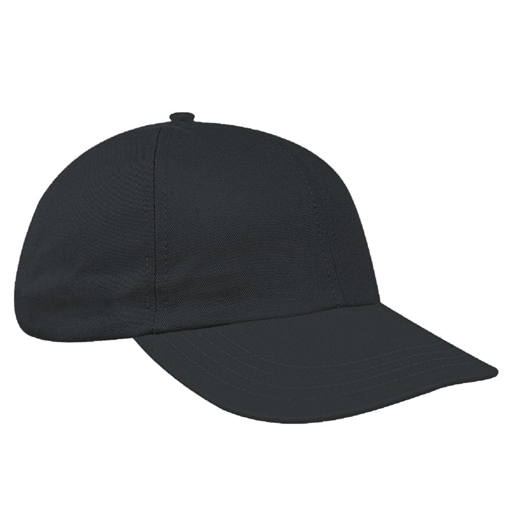 Dark Gray Denim Velcro Dad Cap